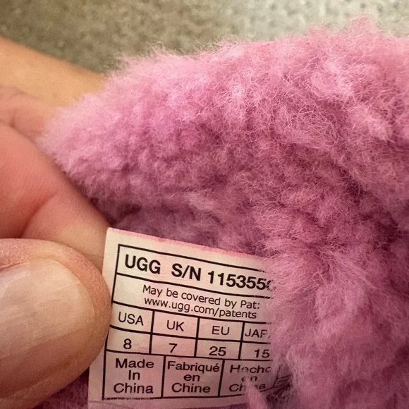 UGG Kids Sparkly Pink Boots - Picture 4 of 4